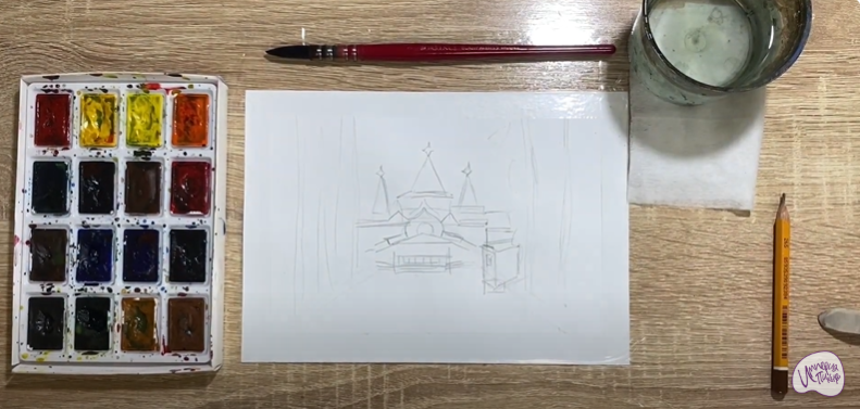 Рисуем Великий Устюг