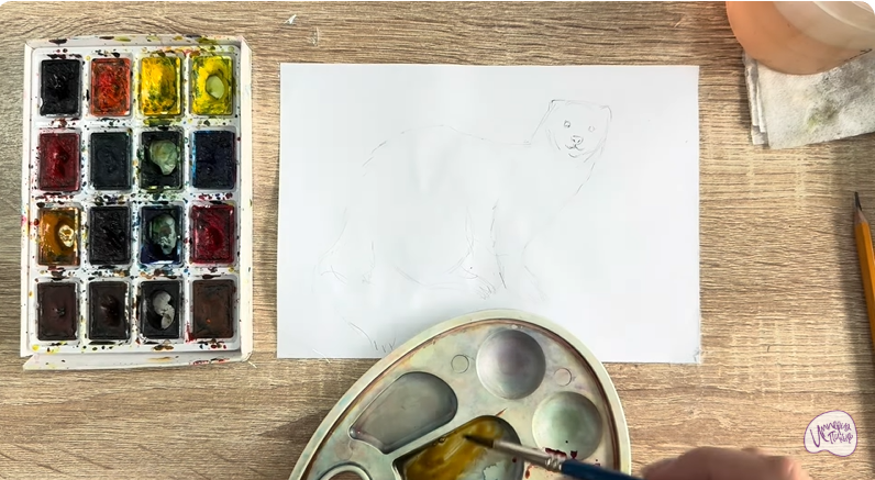 Рисуем Колонок