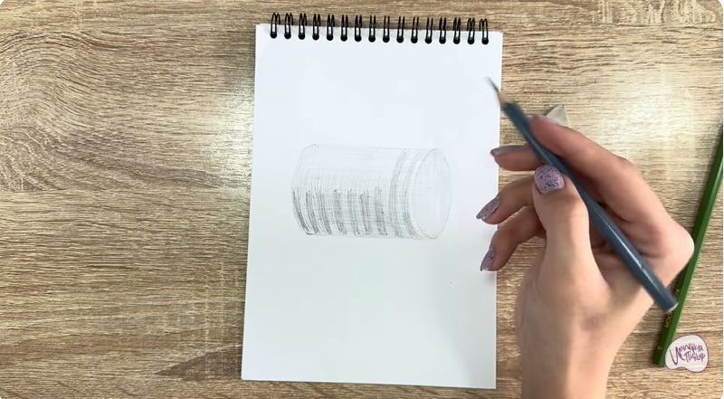 Рисуем Бигуди с липучкой