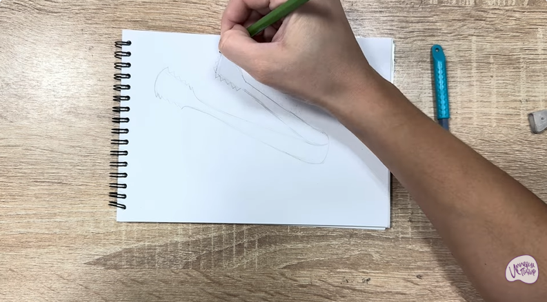 Рисуем Щипцы для льда