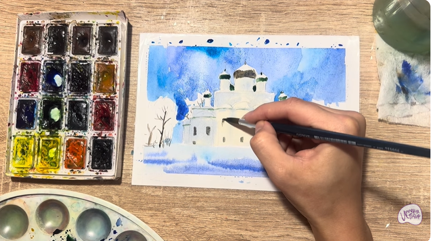 Рисуем Переславль-Залесский