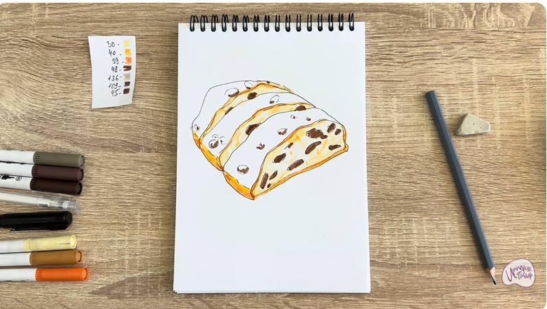 Рисуем Штоллен