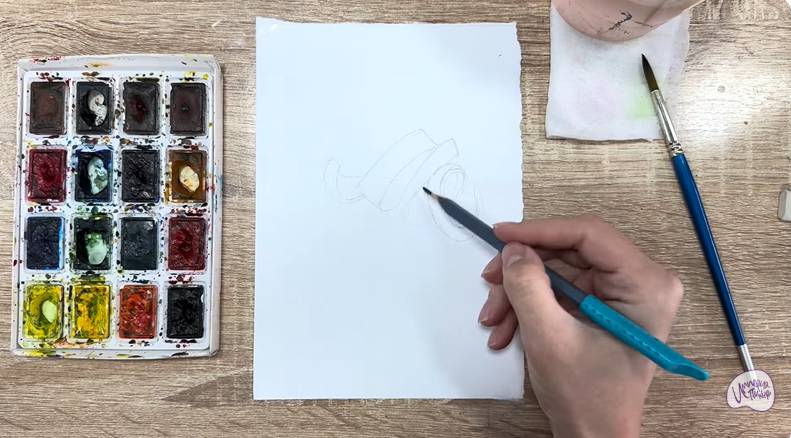 Рисуем Цедра лимона