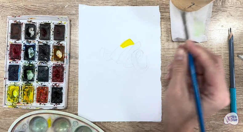 Рисуем Цедра лимона