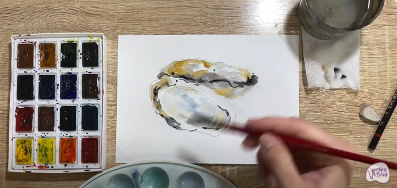 Рисуем Устрица