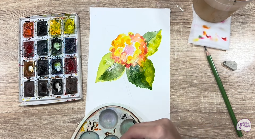 Рисуем Лантана