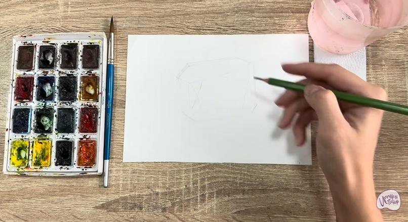 Рисуем Александрит