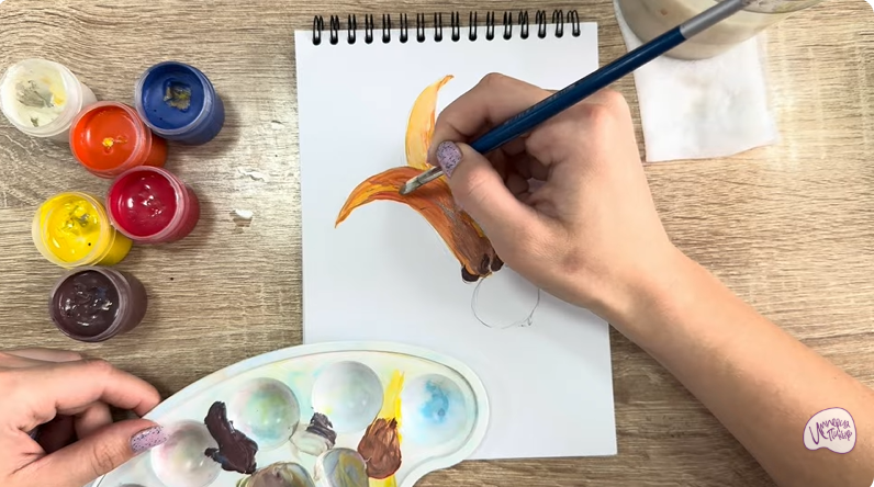 Рисуем Диптерокарпус