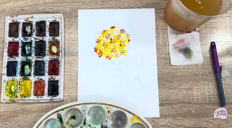 Рисуем Хойя