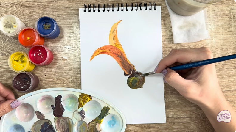 Рисуем Диптерокарпус