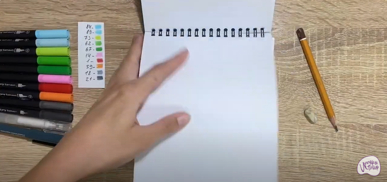 Рисуем Берёза из сказки