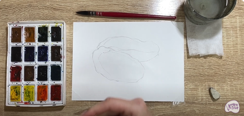 Рисуем Устрица