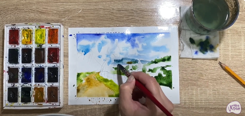 Рисуем Плёс