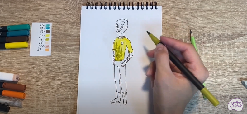 Рисуем Васко из "Царевны"