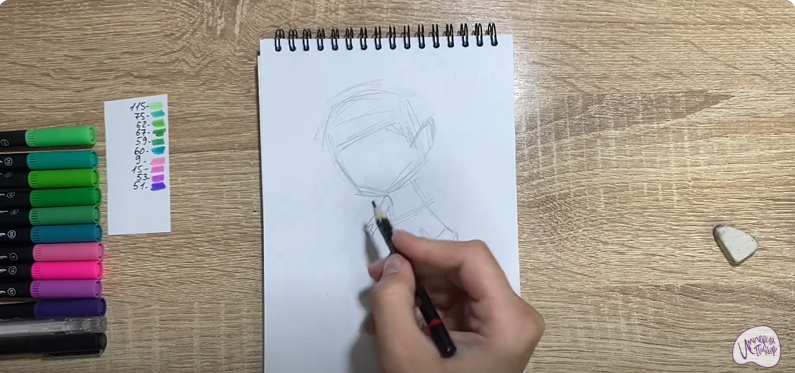 Рисуем Фортуна из "Команда Флоры"