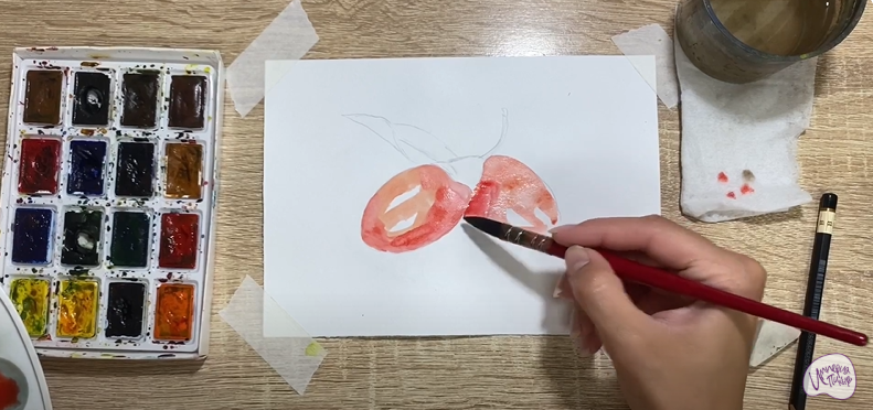Рисуем Ягоды годжи