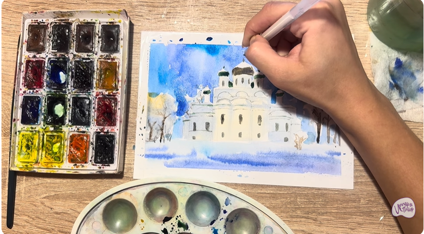 Рисуем Переславль-Залесский