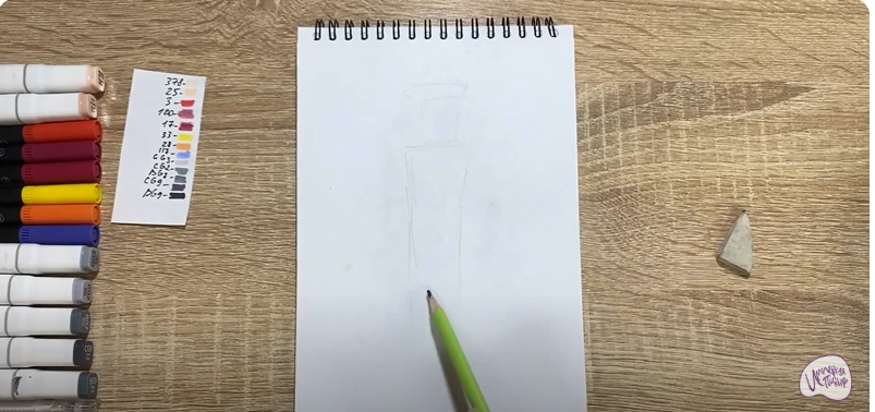 Рисуем Лорд Фаркуад из "Шрека"