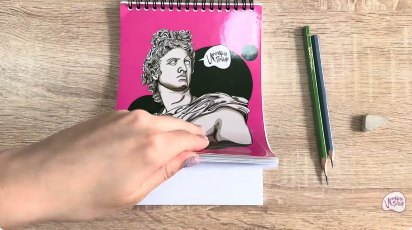 Рисуем Ориентальная кошка