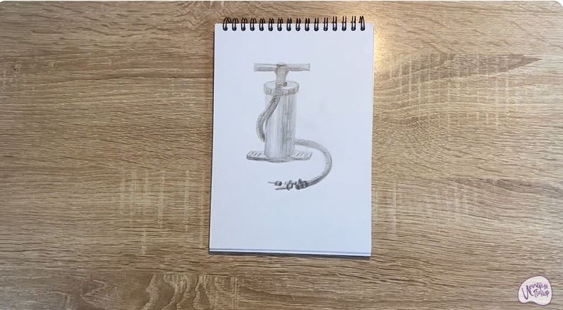 Рисуем Ручной насос
