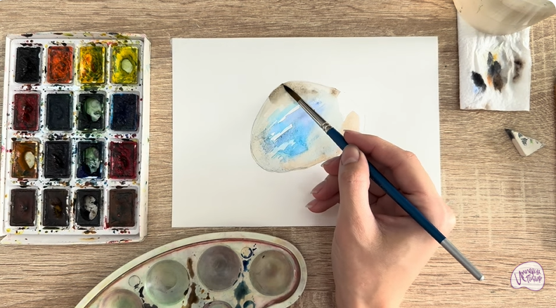 Рисуем Лунный камень