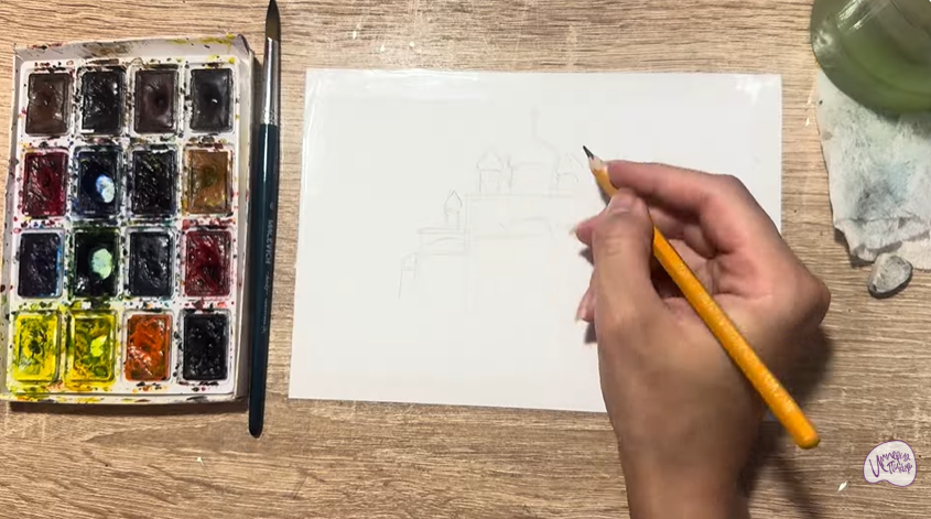 Рисуем Переславль-Залесский