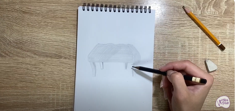Рисуем Банкетка