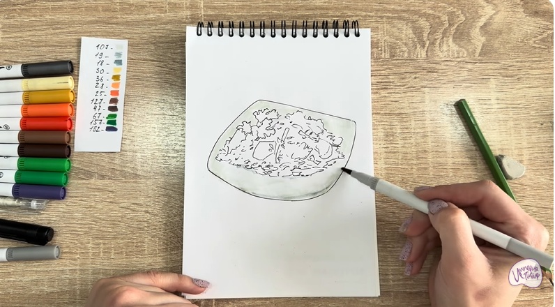 Рисуем Плов