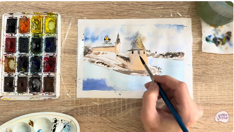 Рисуем Псков