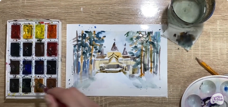 Рисуем Великий Устюг