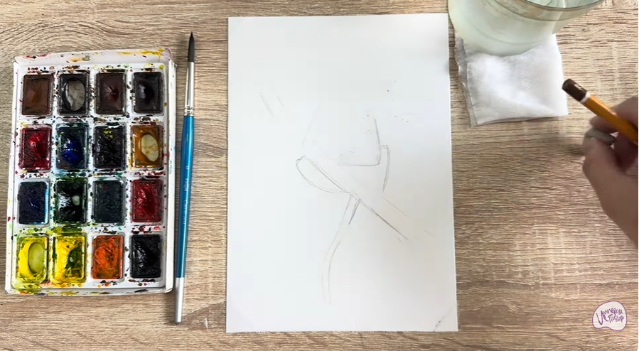 Рисуем Долгопят