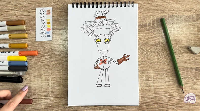 Рисуем Баквит из "Герои Энвелла"