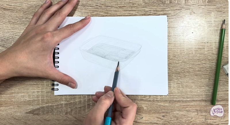 Рисуем Форма для запекания