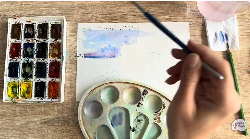 Рисуем Чобан-Кале