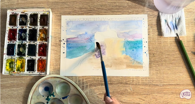 Рисуем Чобан-Кале