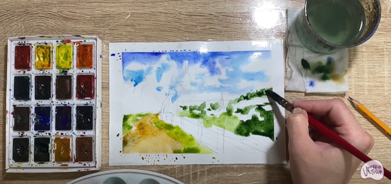 Рисуем Плёс