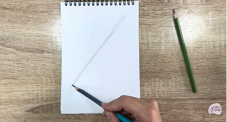 Рисуем Щеточка для бровей