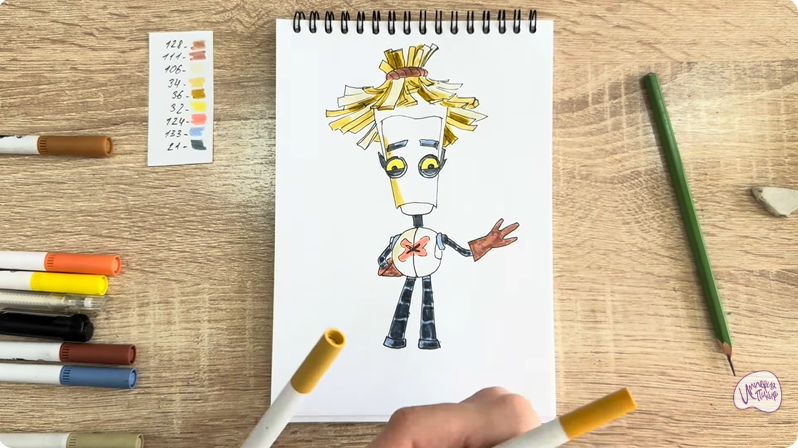 Рисуем Баквит из "Герои Энвелла"