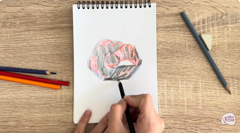 Рисуем Альмандин