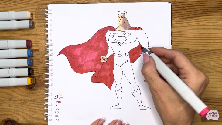 Рисуем Супермен