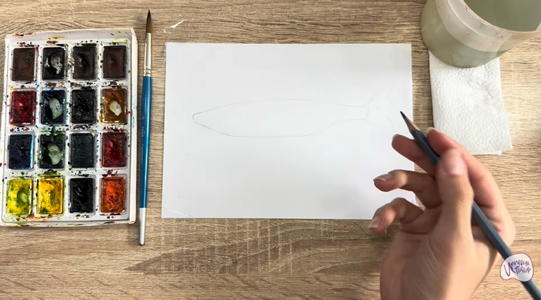 Рисуем Нельма