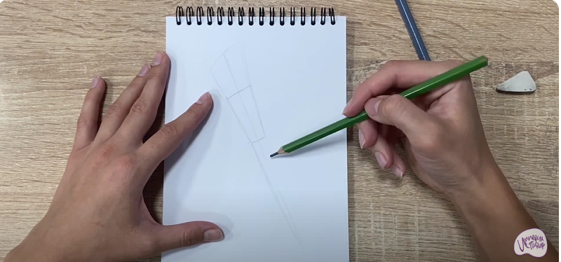 Рисуем Кисть для румян