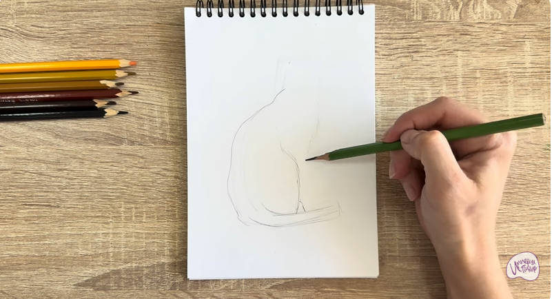 Рисуем Кошка Тойгер