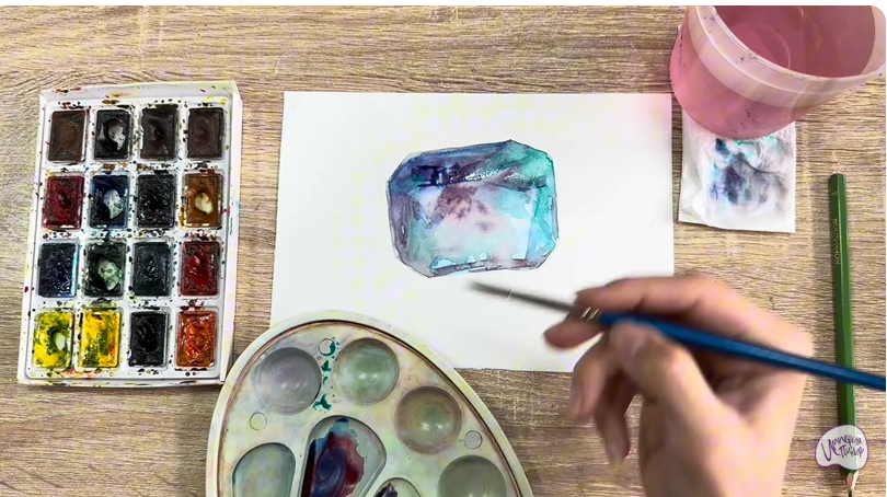 Рисуем Александрит