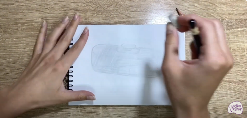Рисуем Йогуртница