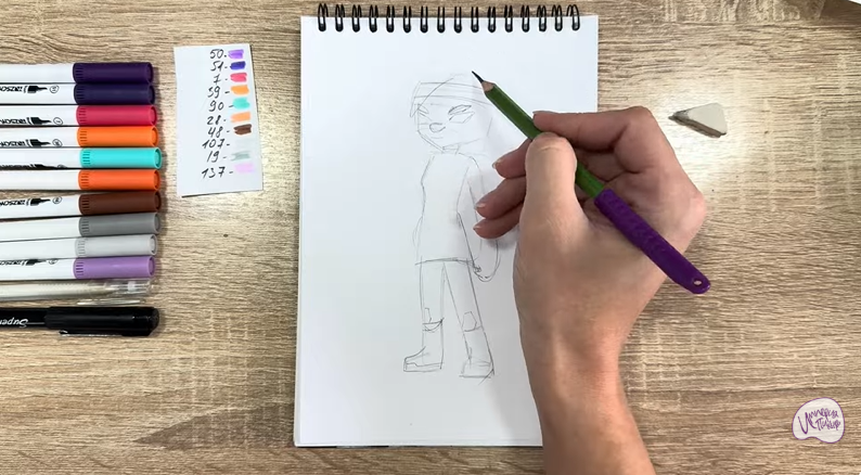 Рисуем Искра из "Джи-Джи Бонд"