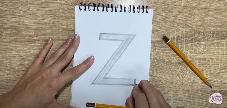 Рисуем Буква "Z"