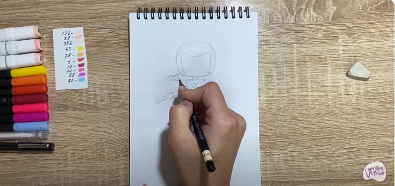 Рисуем Глория из "Геройчики"