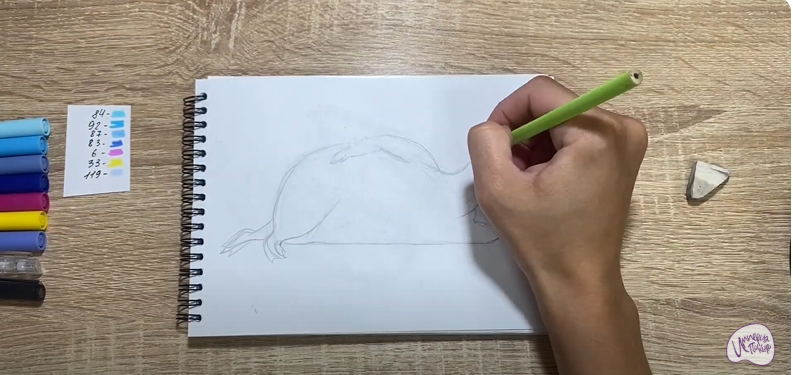 Рисуем Водяной из "Кощей. Начало"