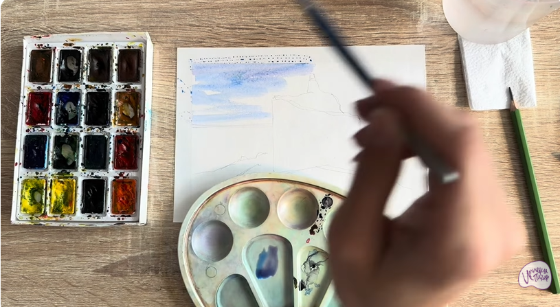 Рисуем Чобан-Кале